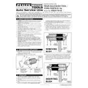 Sealey VSE4779.V2 Bush Tool manual cover