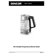 Sencor SWK 1890SS Kettle manual cover