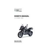 BMW R 1250 GS 2021 Motorcycle manual cover