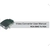 Pyle PBNC7503 Video Converter manual cover