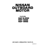 Nissan NSF9.9B2 Outboard Motor manual cover