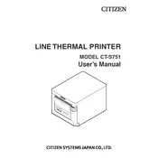 Citizen CT-S751 Printer