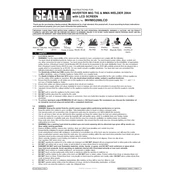 Sealey INVMIG200LCD Welder manual cover