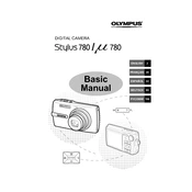 Olympus Stylus 780 manual cover