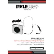 Pyle PWMA60UW Speaker System manual cover