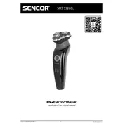 Sencor SMS 5520BL Shaver manual cover