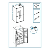 Brandt DFM9085NA Refrigerator manual cover