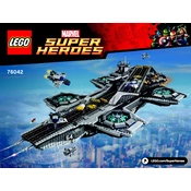 LEGO Avengers 76042 Construction Set manual cover