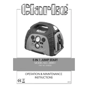 Clarke 6240005 JS5IN1 5 in 1 Jumpstart manual cover