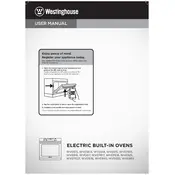 Westinghouse WVEP618DSC Oven