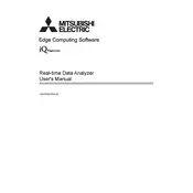 Mitsubishi SW1DND-RDA Data Analyzer manual cover