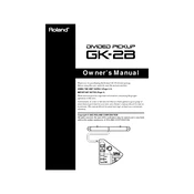 Roland GK-2B manual cover