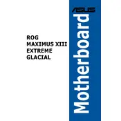 ASUS ROG Maximus XIII Extreme Glacial Motherboard manual cover