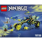 LEGO 70730 Construction Set manual cover