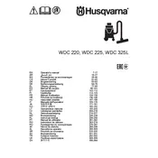 Husqvarna WDC 220 Dust Collector manual cover