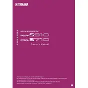 Yamaha PSR-S710 Keyboard