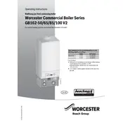 Worcester GB162-50 V2 2018 Boiler manual cover