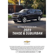 Chevrolet Suburban 2023 manual cover