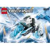 LEGO Technic 8511 Construction Set manual cover