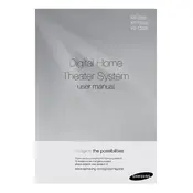 Samsung HT-TZ522 Home Theater System manual cover