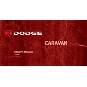 Dodge Grand Caravan 2009 Minivan manual cover