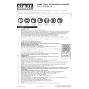 Sealey SM1304.V2 Bandsaw manual cover