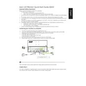 Acer ET2 ET322QKC Monitor manual cover