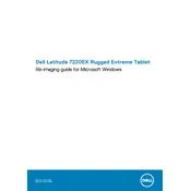 Dell Latitude 7220EX Rugged Extreme Tablet manual cover