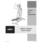 Horizon Fitness 625S 2009 Hybrid Stepper manual cover