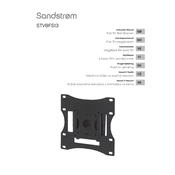 Sandstrom STVBFS13 manual cover