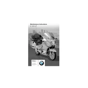 BMW K 1200 LT 2002 Motorcycle manual cover