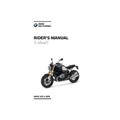 BMW R nineT 2020 Motorcycle manual cover