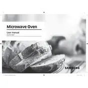 Samsung MS19N7000AS Microwave manual cover