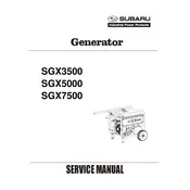 Subaru SGX5000 Generator
