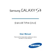 Samsung Galaxy S5 Tracfone SM-S902LKATFN Phone manual cover