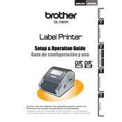 Brother QL-1060N manual cover