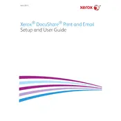 Xerox DocuShare Print and Email Software manual cover