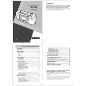 Casio QV100 Camera manual cover