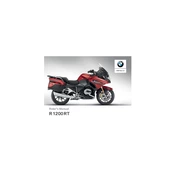 BMW R 1200RT 2017 Motorcycle manual cover