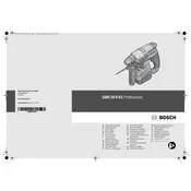 Bosch 0 611 904 000 Hammer manual cover