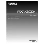 Yamaha RX-V300K Receiver manual cover