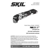 Skil OS593002 Multi-Tool manual cover