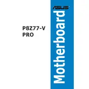 ASUS P8Z77-V PRO Motherboard manual cover