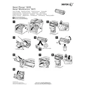 Xerox WorkCentre 3615 Toner Cartridge Printer manual cover