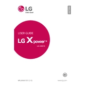 LG X Power LG-US610 US610 Black Phone manual cover