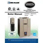 Weil-McLain WM97+ Series2 Boiler manual cover