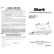 Shark EURO PRO GI495 Iron manual cover