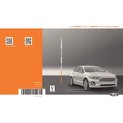 Ford Fusion Energi 2020 manual cover