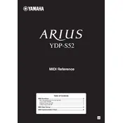 Yamaha Arius YDP-S52 Piano manual cover