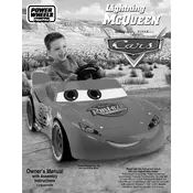 Power Wheels Mattel Lightning McQueen H8256 Toy manual cover